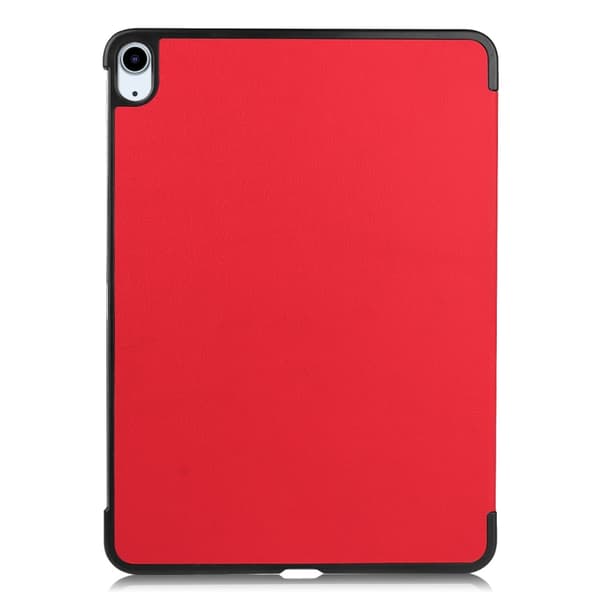 Til iPad Air 11 (2024) Etui Tre - fold Stativ Tablet Cover - Rød Red