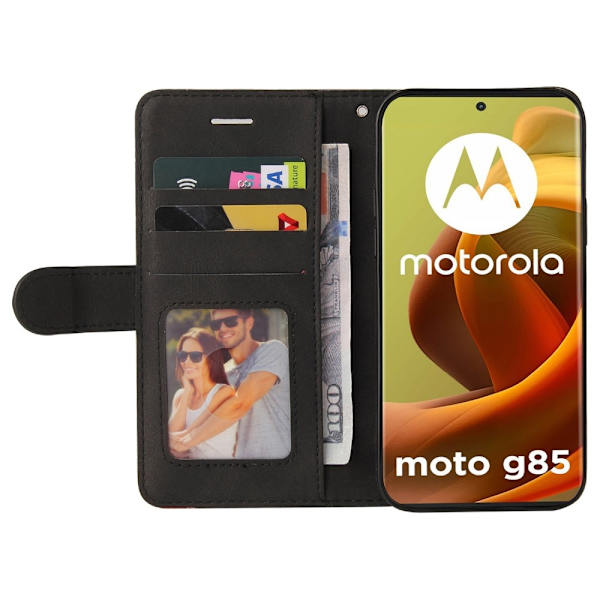 For Motorola Moto G85 KT Series-1 To-fargets Black