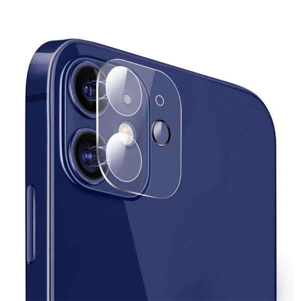 HAT PRINCE ENKAY iPhone 12 mini härdat glas kameralinsskyddfilm Transparent