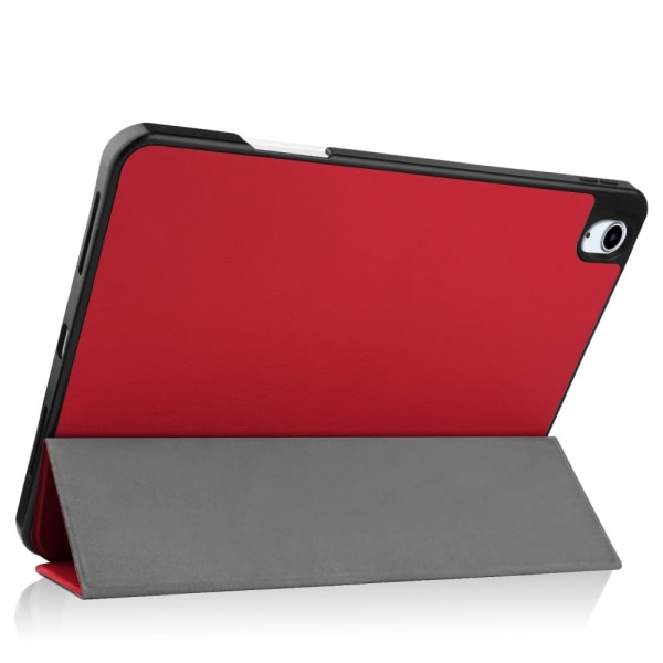 Till iPad Air 11 (2024) Slim fit tri-fold fodral Pennfack - Röd Röd