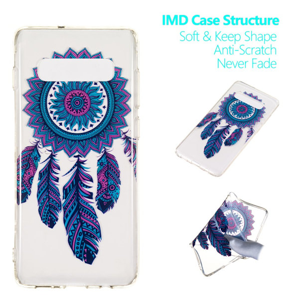 MTK Samsung Galaxy S10+ TPU  - Dream Catcher Svart