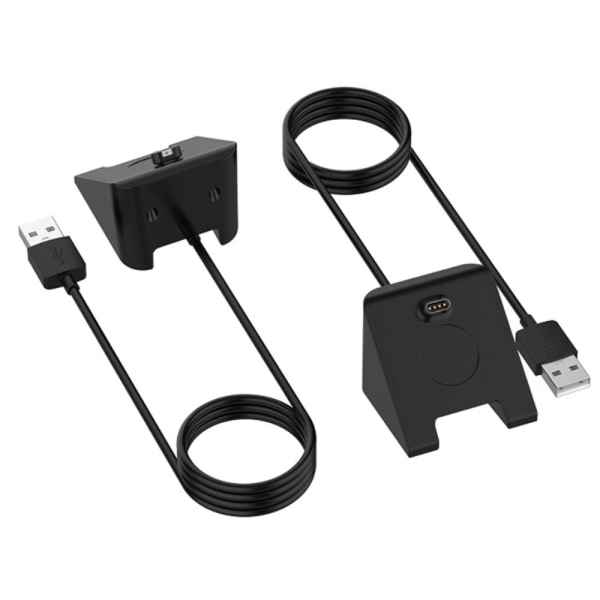 Ladestasjon for Garmin Venu 3 Venu 3S Instinct 2X Vivoactiv 5 Black