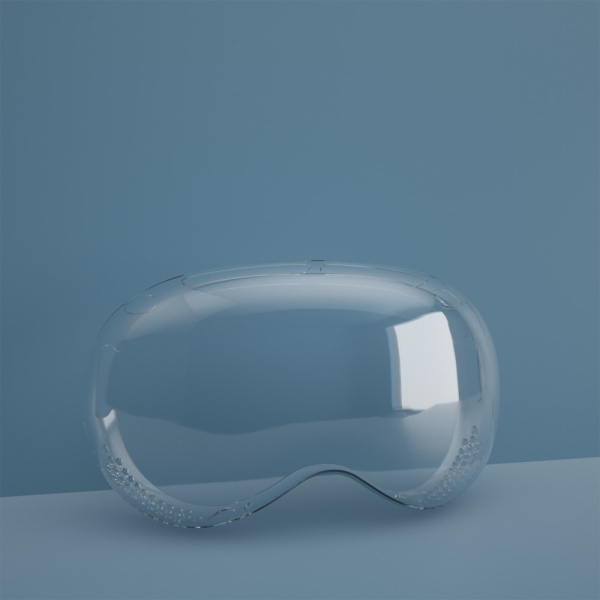 TPU-fodral för A Vision Pro Headset Skyddsfodral Transparent