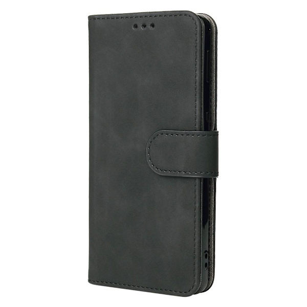 PU magnetisk tegnebog læderetui til Motorola Edge 20 Black