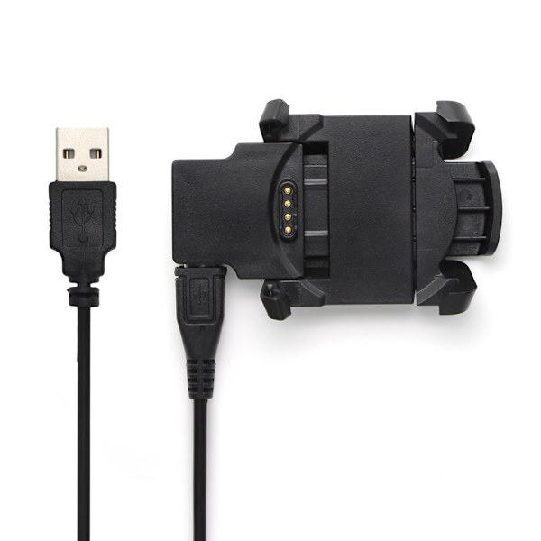 Garmin Fenix 3 USB Laddningskabel docka Svart
