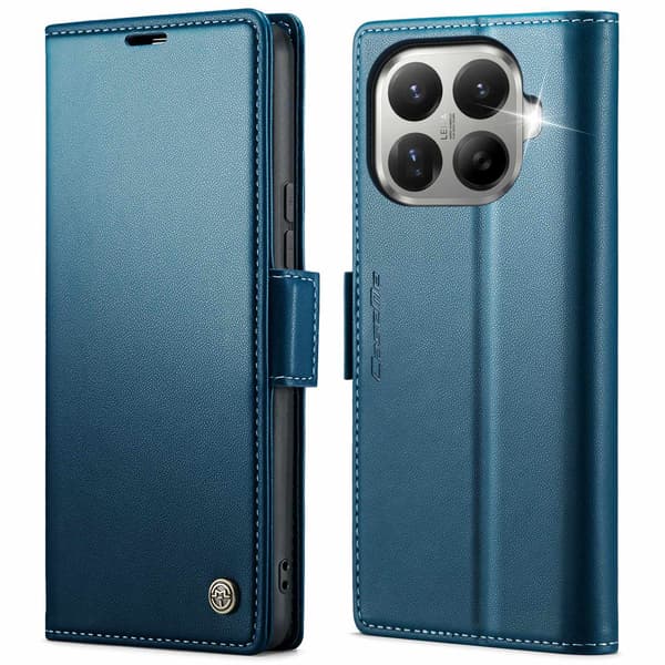 CASEME Til Xiaomi 17T Lommebokdeksel Blue
