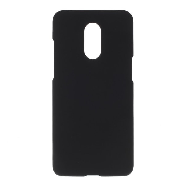 Gummibelagt hårdt pc-telefoncover til OnePlus 7 - Sort Black