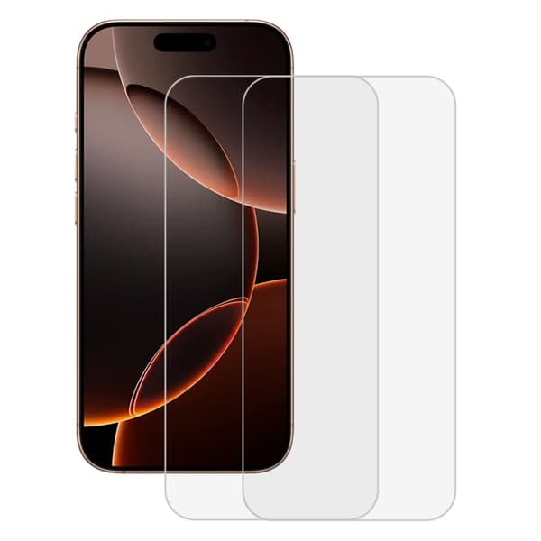 AMORUS 2 stk Skærmbeskyttelse til iPhone 17 Pro Max Transparent