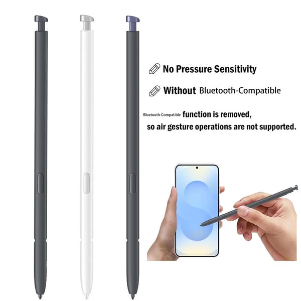 För Samsung Galaxy S26 Ultra S948 Stylus touchpenna 5 pennspetsar Vit
