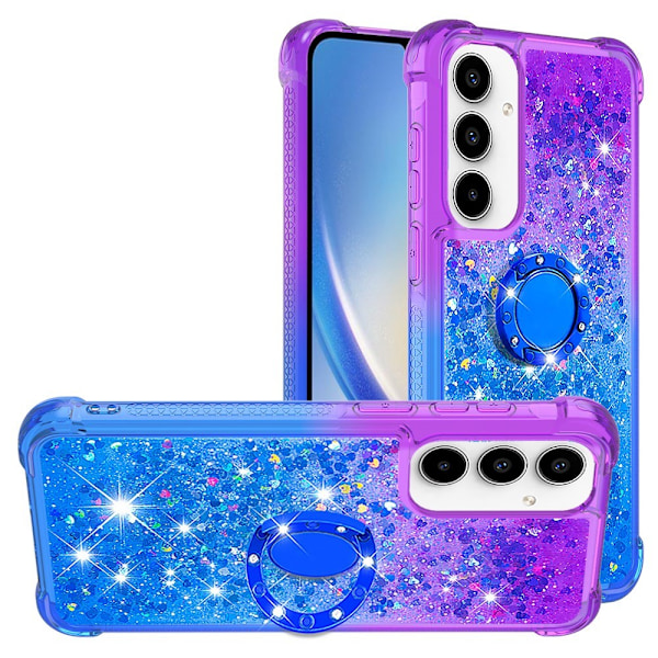 YB Quicksand Series-8 för Samsung Galaxy A35 TPU-skal Glitter multifärg