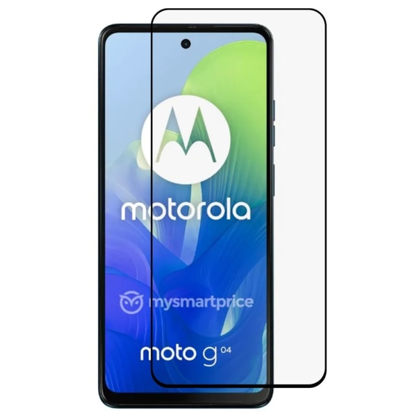 Motorola Moto G04 / G24 Heltäckande Full Coverage Härdat glas Transparent