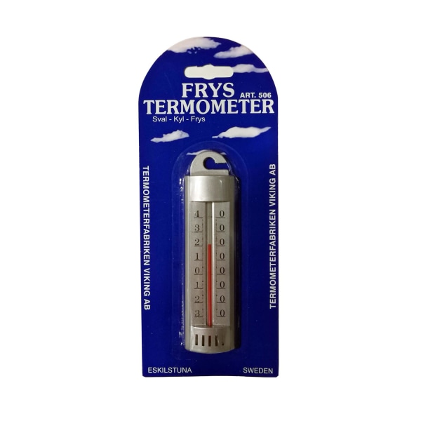TERMOMETERFABRIKEN Termometer Kyl och Frys Silver