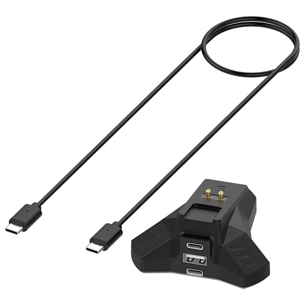 För Razer Deathadder V2 Pro Mouse Laddningsdocka med kabel Svart