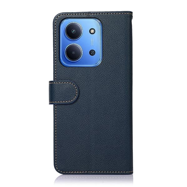 KHAZNEH Pung etui til Xiaomi Redmi 15C - Blå/Brun Blue