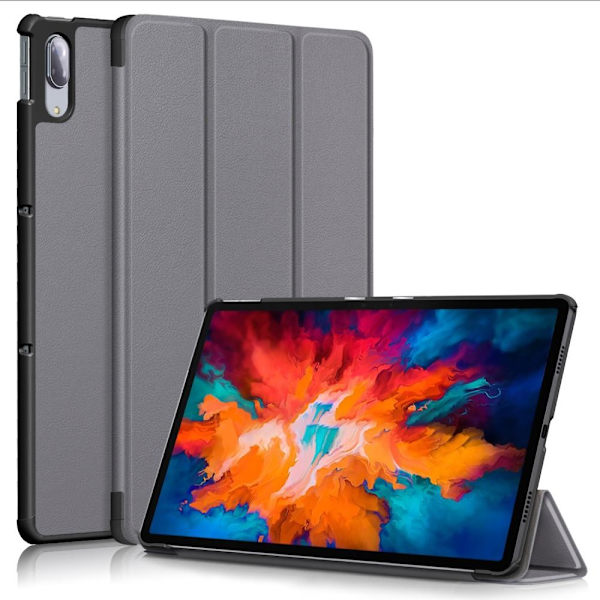 Tri-fold Fodral till Lenovo Tab P11 Pro TB-J706F - Grå grå