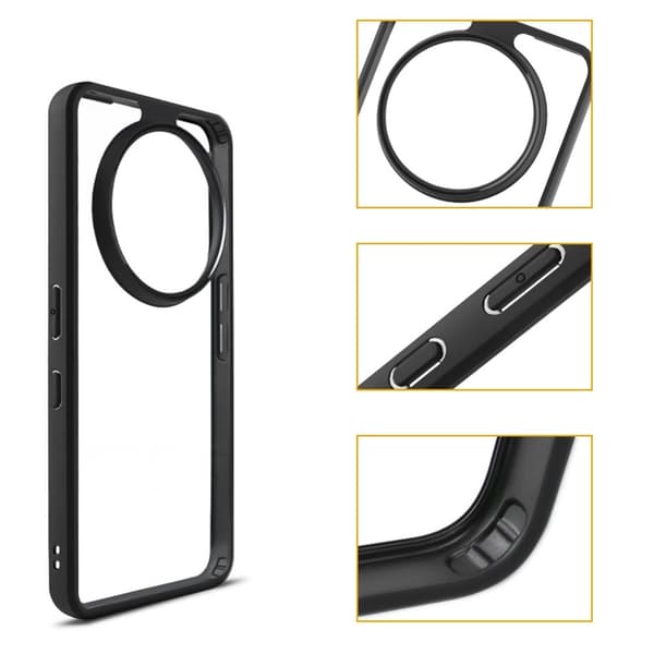 För Nothing Phone (3a) Pro Skal Transparent Mobilskal Transparent
