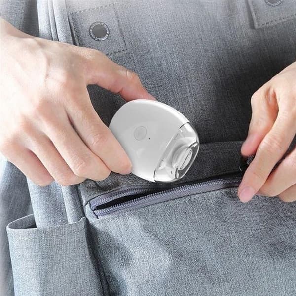 Elektrisk negleklipper – automatisk manicureværktøj, tre hastigheder, LED-lys White