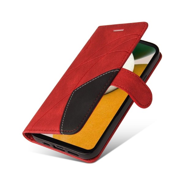 Til Samsung Galaxy A15 KT-serie-1 dobbeltfarve Red