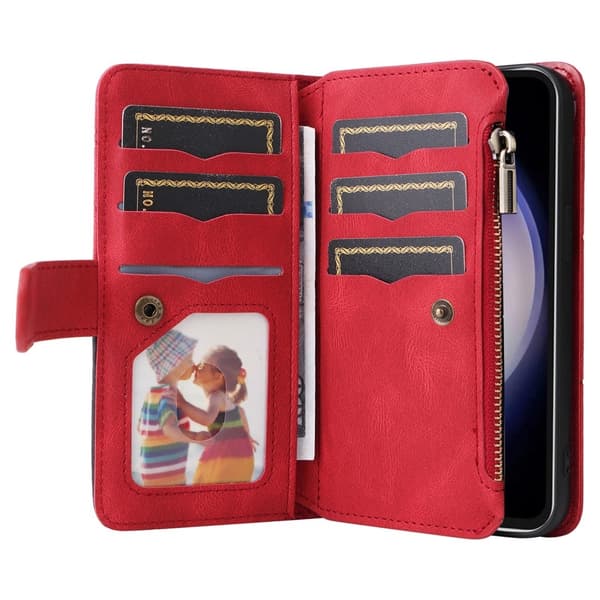 KT monitoiminen sarja - 5 Samsung Galaxy S23 FE puhelinkotelolle Red