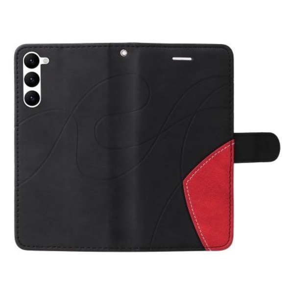 Til Samsung Galaxy S23+ (Plus) KT Series-1 Dobbeltfarve - Sort/Rød Black