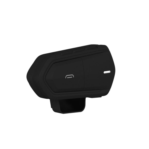 BE6 MC Motorcykel Skidhjälm Bluetooth Intercom Trådlös - Svart Svart