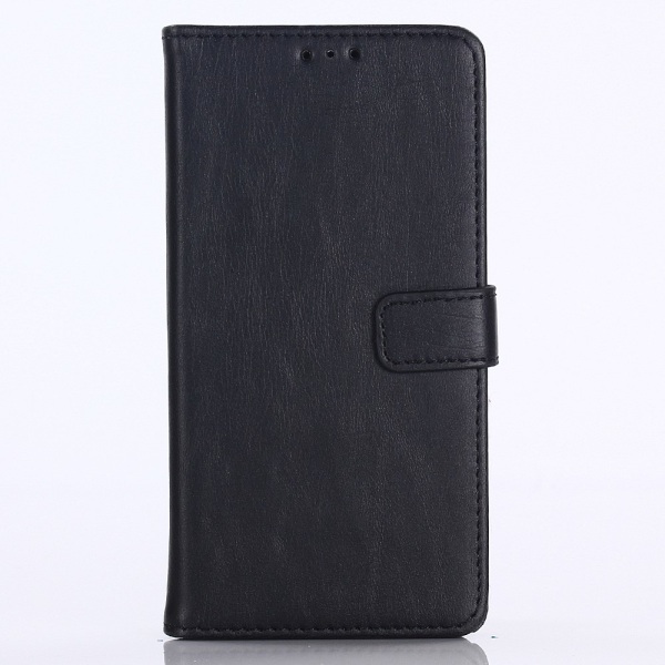 Retro Wallet Stand Case for Huawei P30  - Black Black