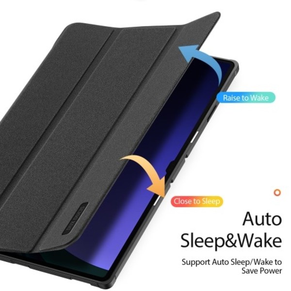 DUX DUCIS Tri-fold Stand Samsung Galaxy Tab S10 Ultra / S9 Ultra / S8 Ultra Black