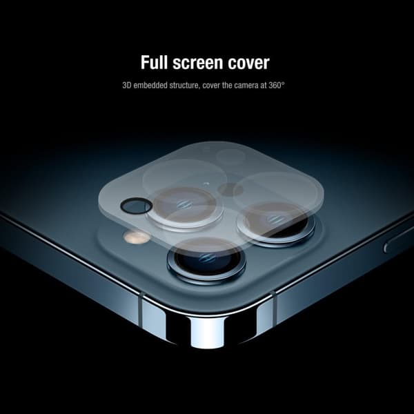 iPhone 14 Pro NILLKIN 2 i 1 hærdet glas med kamerafilm Transparent