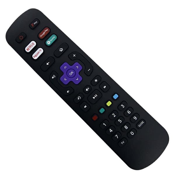 Fjernkontrollerstatning EN3A38 For Hisense TV Black