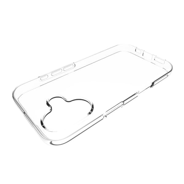 Cover Shell til iPhone 17 Stødabsorberende Forstærkede hjørner TPU Transparent