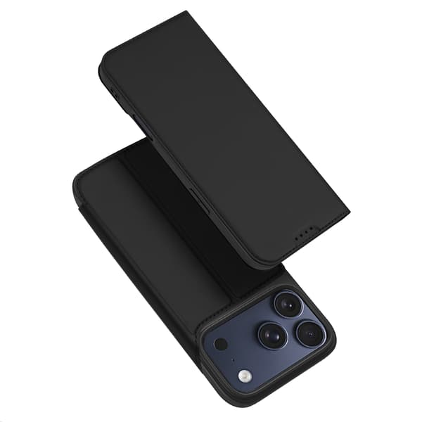 DUX DUCIS Telefondeksel med støtteben til iPhone 18 Pro / 17 Pro Black