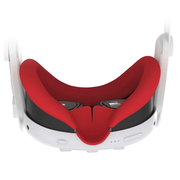 Meta Quest 3 øjenmaske beskyttelsescover med næsestøtte - Hvid White