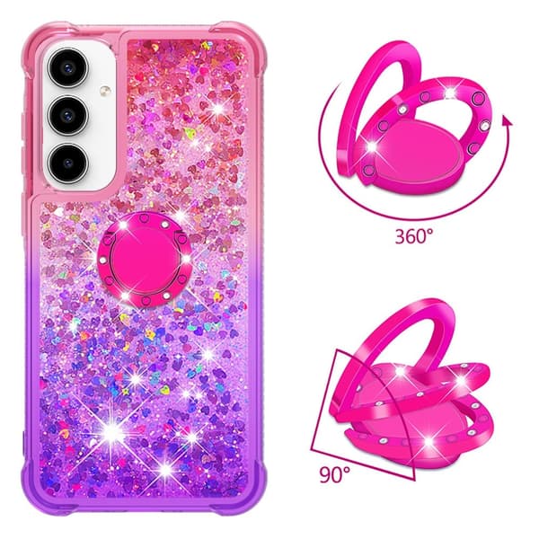 YB Quicksand Series - 8 til Samsung Galaxy A35 TPU Cover Glitter Multicolor