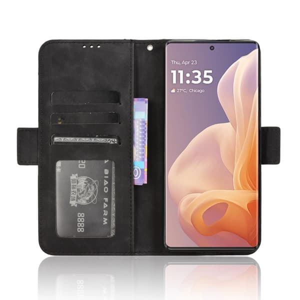 Til Motorola Moto G85 Taske Pung Cover Shell Black