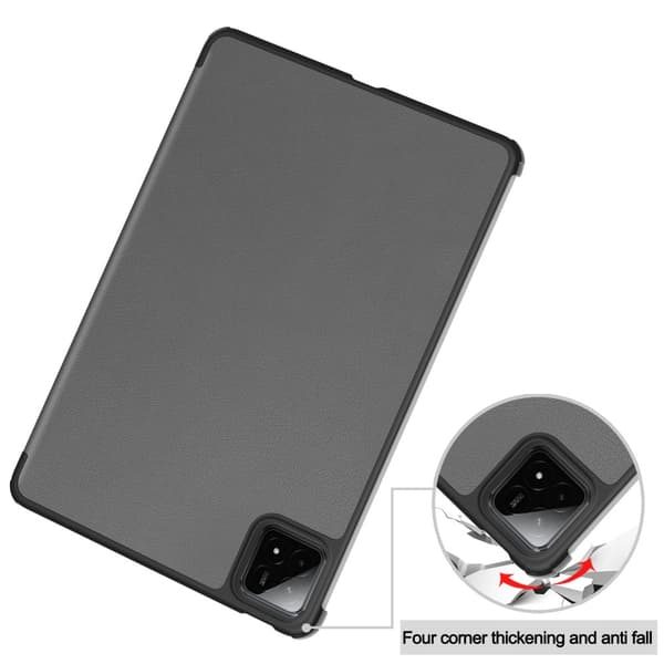 Slim Fit Cover Fodral För Xiaomi Pad 7 Auto Wake / Sleep - Grå grå