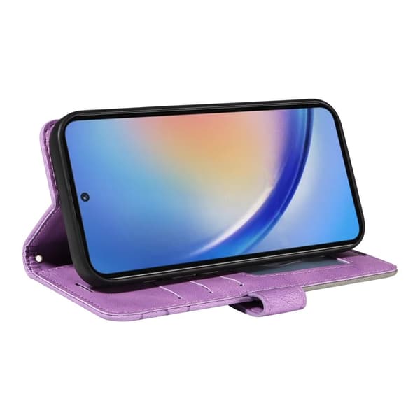 Til Samsung Galaxy A35 KT - serie - 1 dobbeltfarve Purple