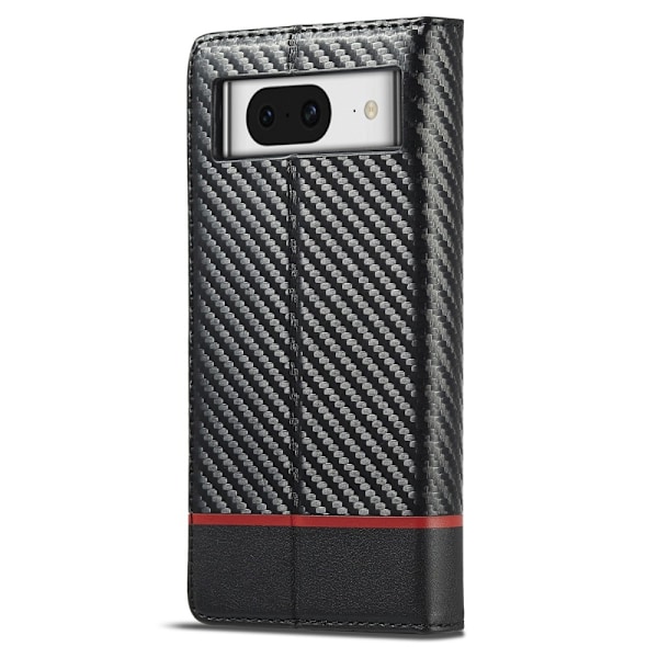 LC.IMEEKE Lompakkokotelo Pixel 8a - Musta Black