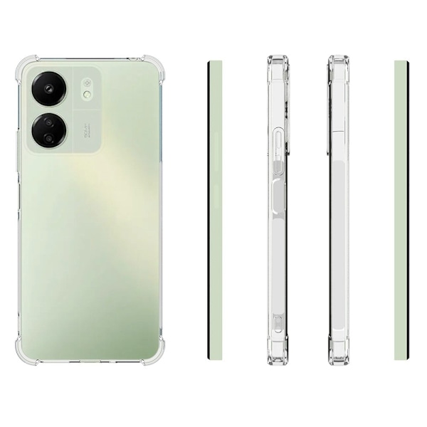 TPU-deksel for Xiaomi Redmi 13C Transparent