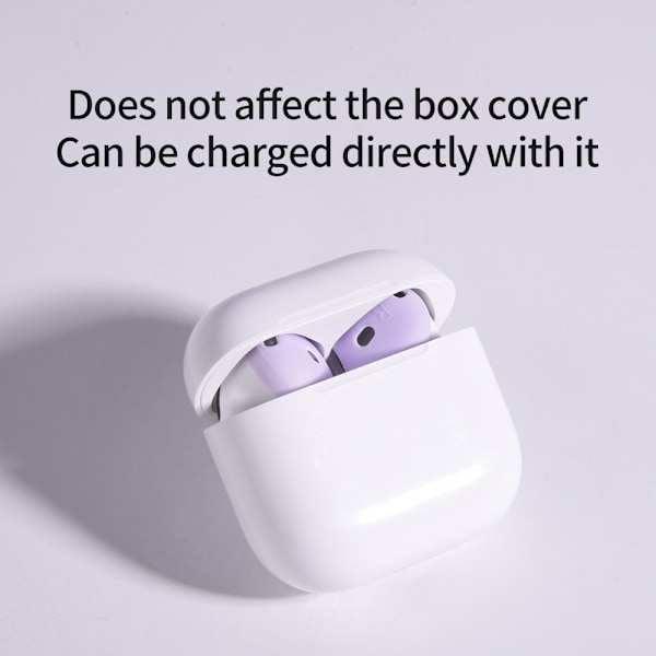 For AirPods 4 ørepropper Sklisikkert silikonetui Ørepropper Ørepropper - Gul Yellow