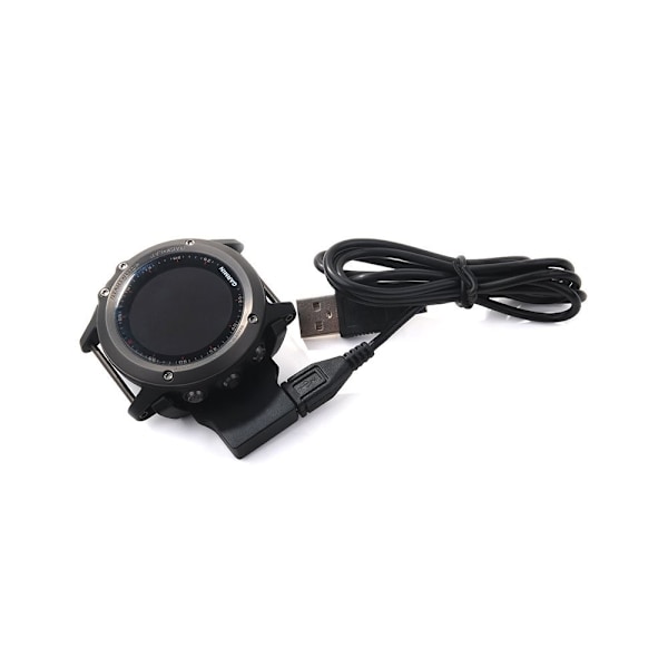 Garmin Fenix 3 USB - ladekabeldokk Black