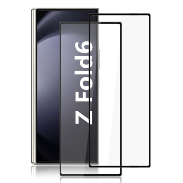AMORUS till Samsung Galaxy Z Fold6 Härdat glas skärmskydd 2-Pack Transparent