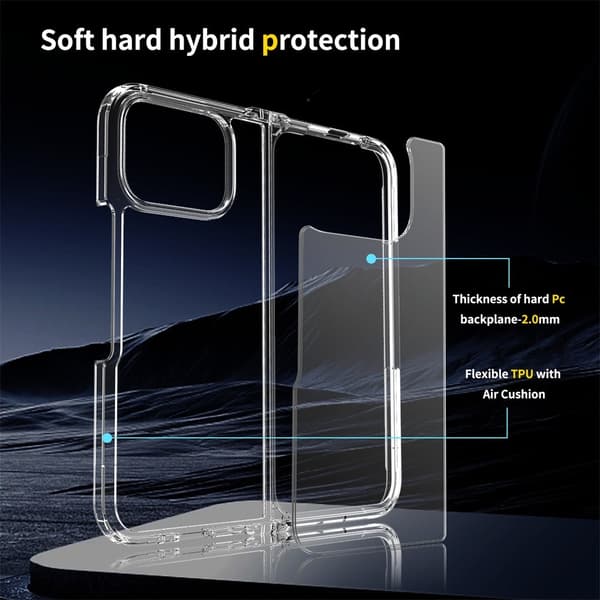 Bagsidecover til Google Pixel 10 Pro Transparent