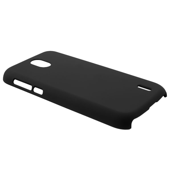 For Nokia 1 Rubberized PC Protective Cell Phone Casing - Black Black