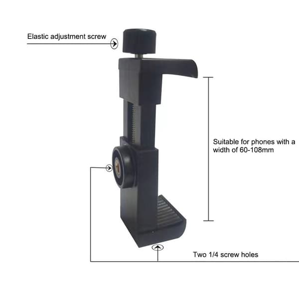 5-i-1 Tilbehør til actionkamera - Hodebåndsklemme osv. for GoPro Black