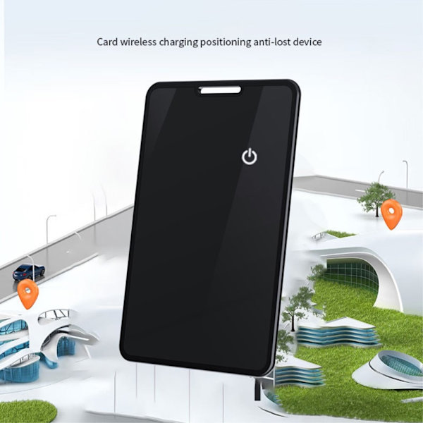 Tracker til kæledyr Bil Pung Anti-tab Bluetooth Tracker A Find My Black