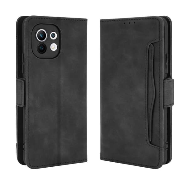 Till Xiaomi Mi 11 Plånboksfodral - Svart Svart