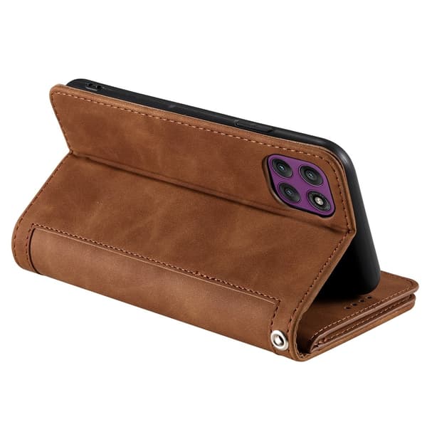 Motorola Edge 70 5G lompakkokotelo Brown