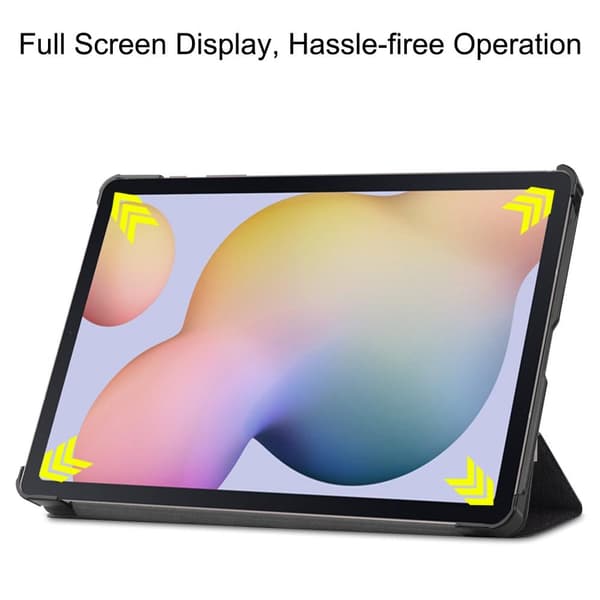Kolminkertainen teline älykotelo Samsung Galaxy Tab S7/S8 - puhelimelle - Älä Multicolor