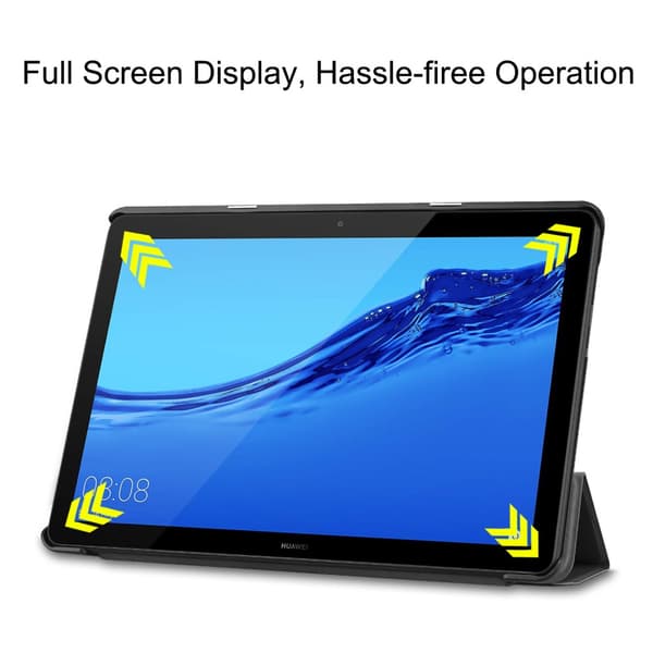 Fodral Till Huawei MediaPad T5 10" - Svart Svart
