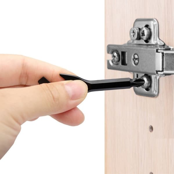 Bærbar flaskeåpner nøkkeldesign mini Phillips skrutrekker Black one size